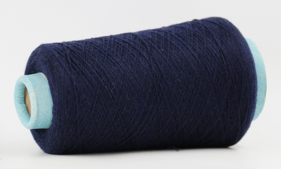 CASHMERE 2/28 BL0144 темно синий 120-130 грамм