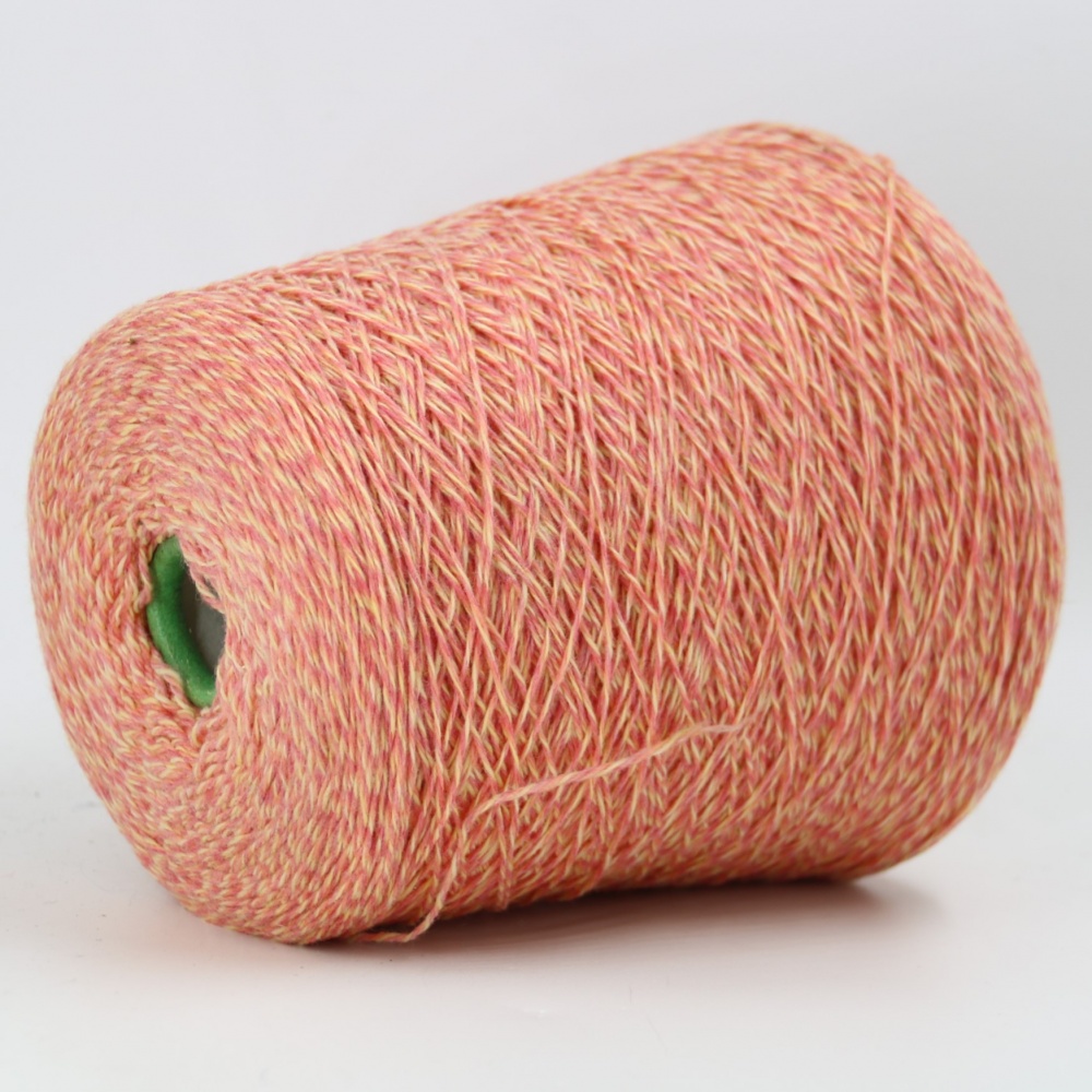 LAMBSWOOL SUPER 3/14,5 264 розово желтый микс