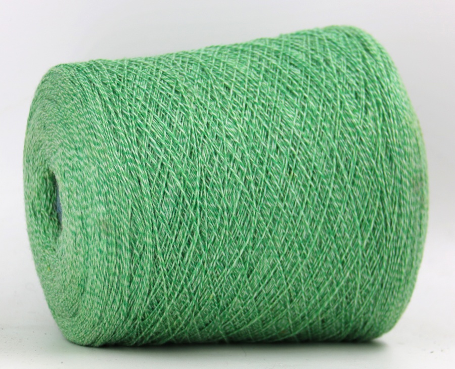 LAMBSWOOL  2/15 648 мятно зеленый микс