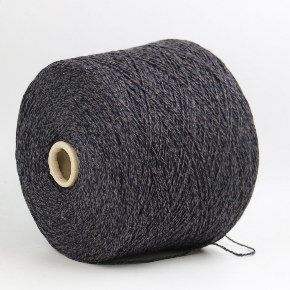 ECO CASHMERE  60347 синий/беж 430 грамм