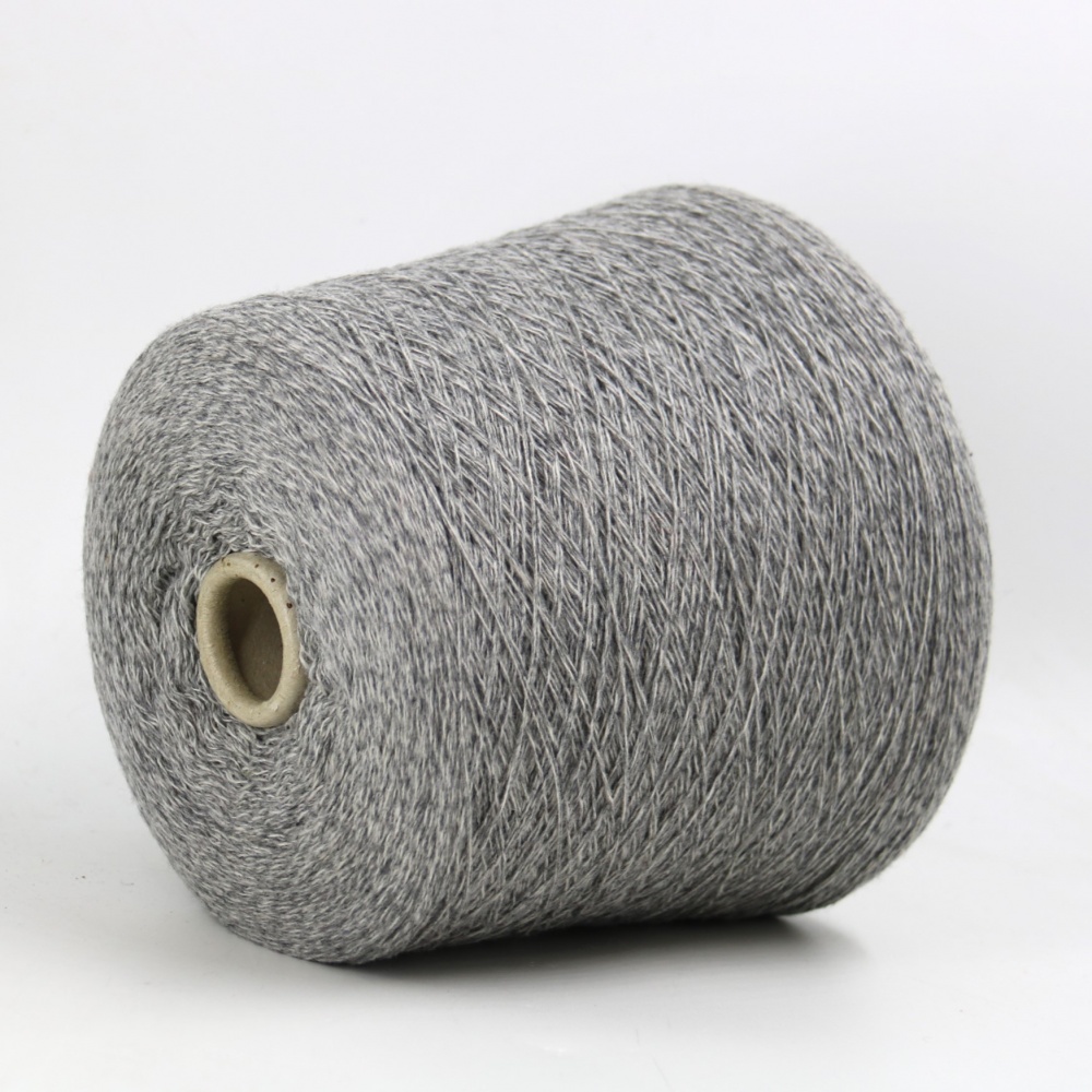 ECO CASHMERE 90133 свело серый меланж 760 грамм