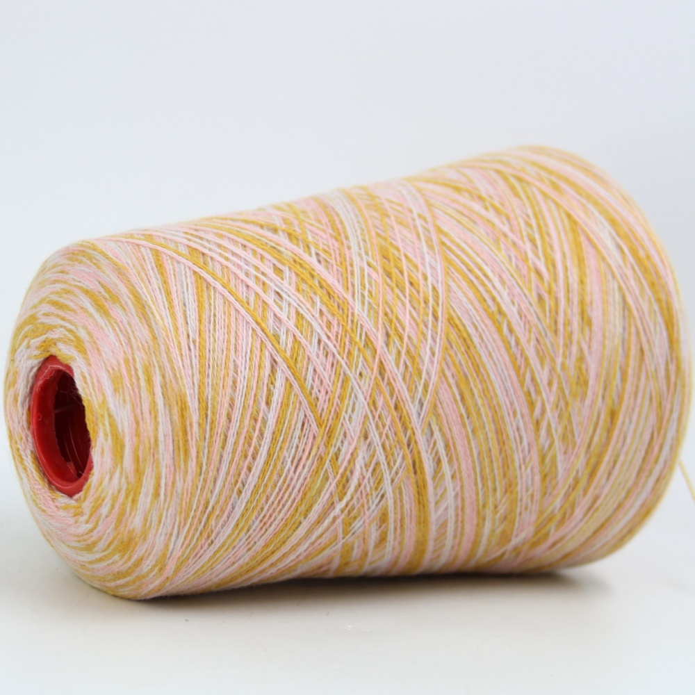 MISSONI CASHMERE 2/28 3719 охра/бледно розовый