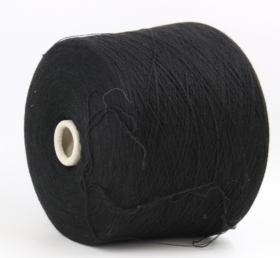 WOOL100 2/30 311 черный 610 грамм