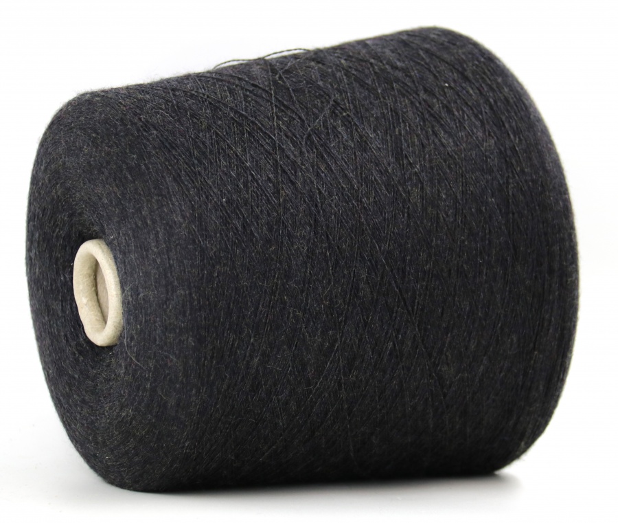 CASHWOOL SUPER MEL  2/48  402250 антрацит 470 грамм