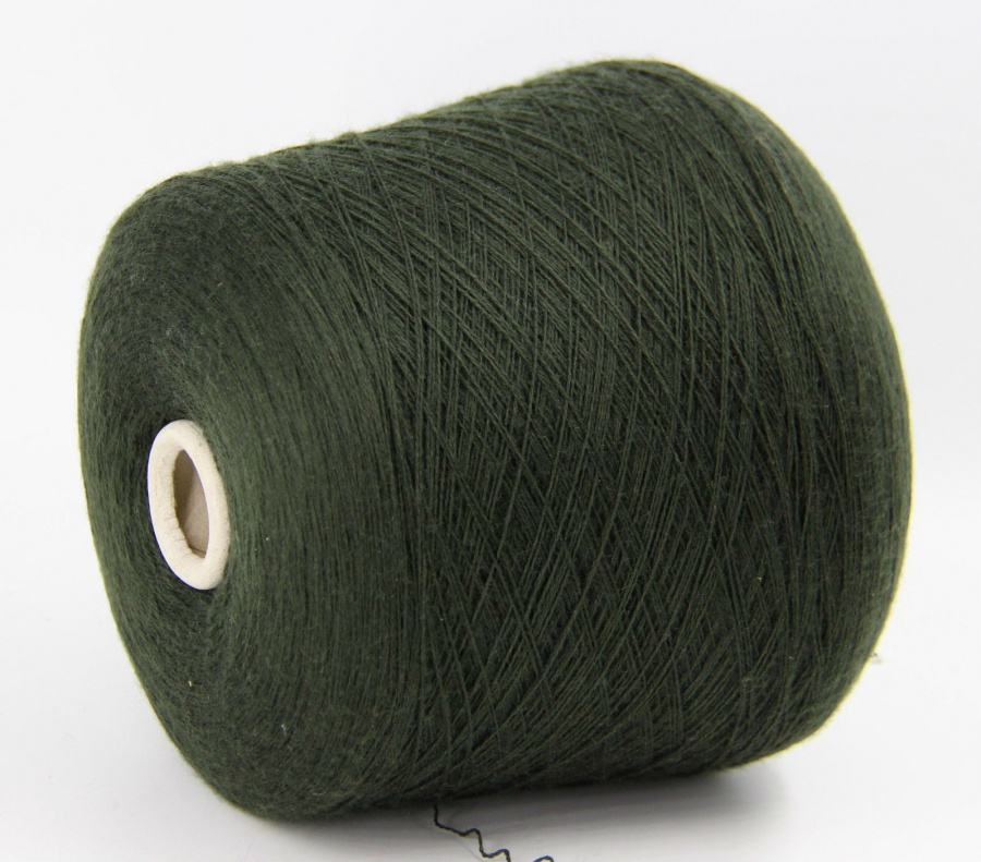 CASHWOOL 2/48  027218 темно зеленый