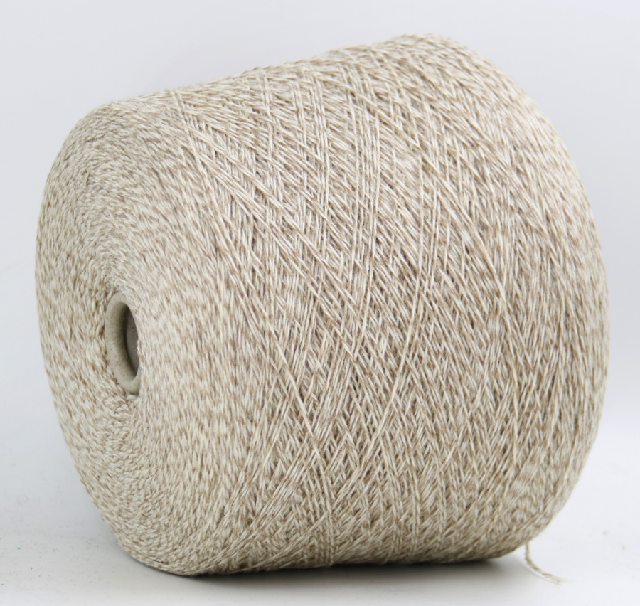 LAMBSWOOL  SUPER 3/14 3228 бело бежевый микс